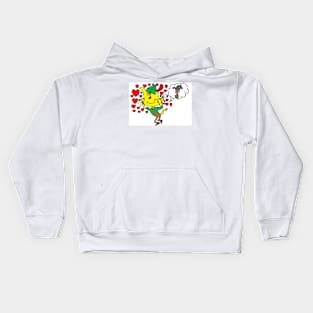 Fred and the Nature Gang - Fred's In Love Kids Hoodie